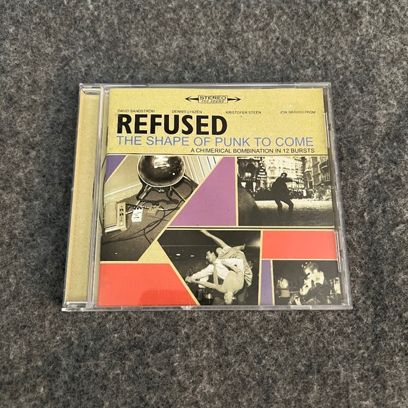 REFUSED 1998 The Shape Of Punk To Come CD Burning Heart Records - Picture 1 of 9
